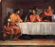 Andrea del Sarto The Last Supper (detail)  ii oil on canvas
